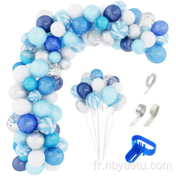 Fête de mariage d&#39;anniversaire Divers de types Blue ballon